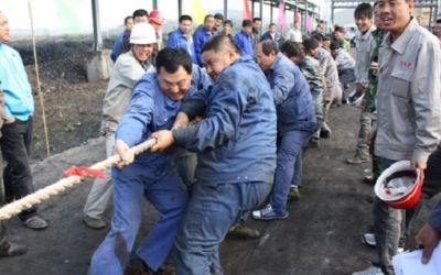 寶泰隆公司慶國(guó)慶拔河比賽